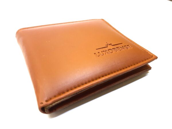 Orange Luxury Men Wallet Luxobense